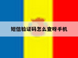 短信验证码怎么查呀手机