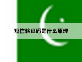 短信验证码是什么原理