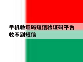 包含手机验证码短信验证码平台收不到短信的词条