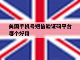 美国手机号短信验证码平台哪个好用