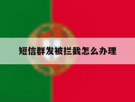 短信群发被拦截怎么办理