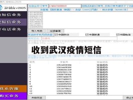 收到武汉疫情短信