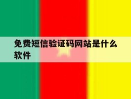 免费短信验证码网站是什么软件