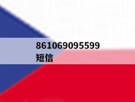 861069095599短信