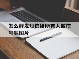 怎么群发短信给所有人微信号呢图片